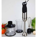 Deluxe hand blender, 800W DC Motor, 5 speed with turbo button, chopper bowl & egg whisk